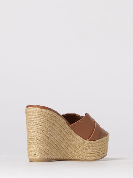 26SS 지미추 뮬/슬리퍼 LEDAWEDGE100FDZ TAN GOLD Brown - JIMMY CHOO