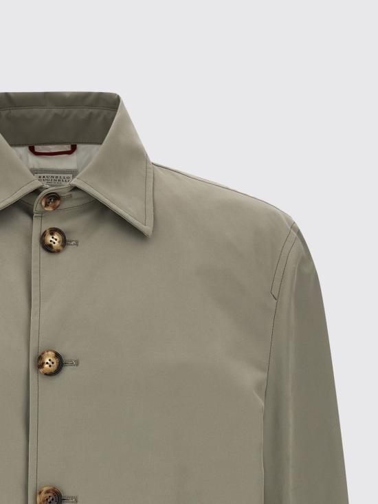 26SS 브루넬로 쿠치넬리 자켓 MY4196407 CWO31 Green - BRUNELLO CUCINELLI