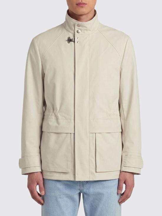 26SS 브루넬로 쿠치넬리 언라인드 멤브레인 나일론 필드 재킷 MZ4266578 C1849 Multicolor