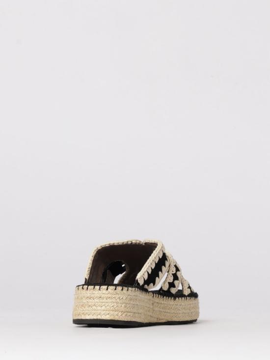 26SS 모우 뮬/슬리퍼 641003A BKWH Black - MOU