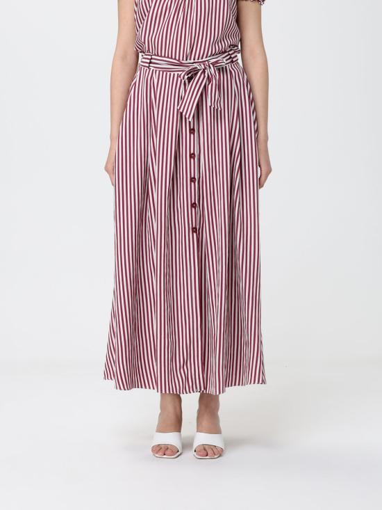 26SS 하니타 롱 스커트 HG10384577 CILIEGIA Red