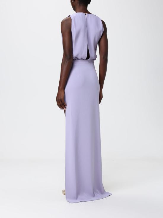 26SS 엘리자베타프랜치 롱 원피스 AB91561E2 EV7 Violet - ELISABETTA FRANCHI