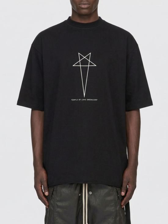 26SS 다크쉐도우 반팔 티셔츠 DU01F4274RIGEP3 0911 Black