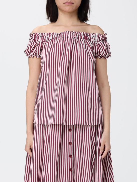 26SS 하니타 블라우스 HM31564577 CILIEGIA Red