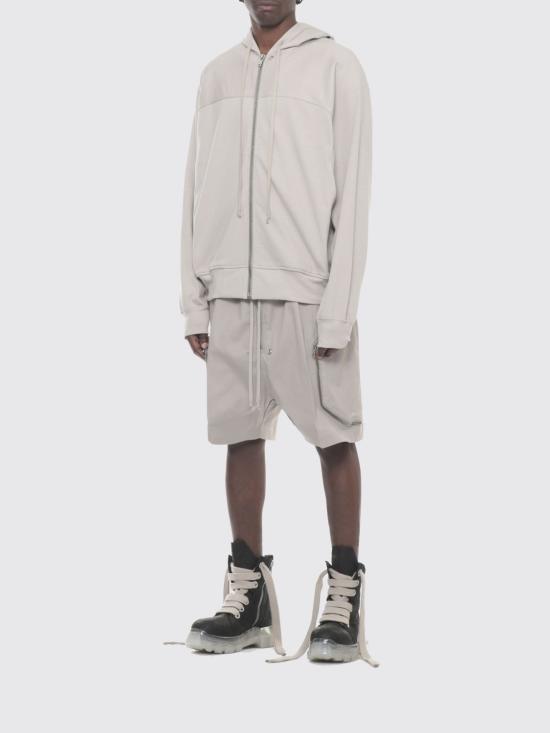 26SS 릭 오웬스 후드 티셔츠 RU01F2241BA 08 Beige - RICK OWENS