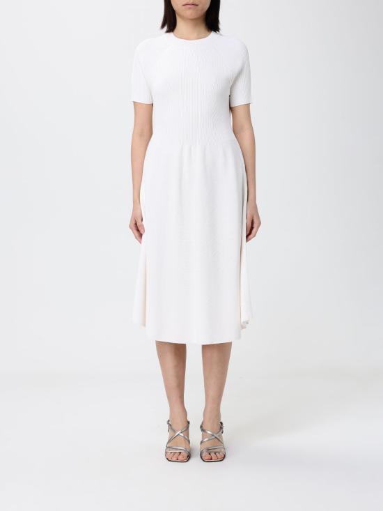 26SS 알마니 롱 원피스 XW001885AF10352 U1003 Yellow Cream