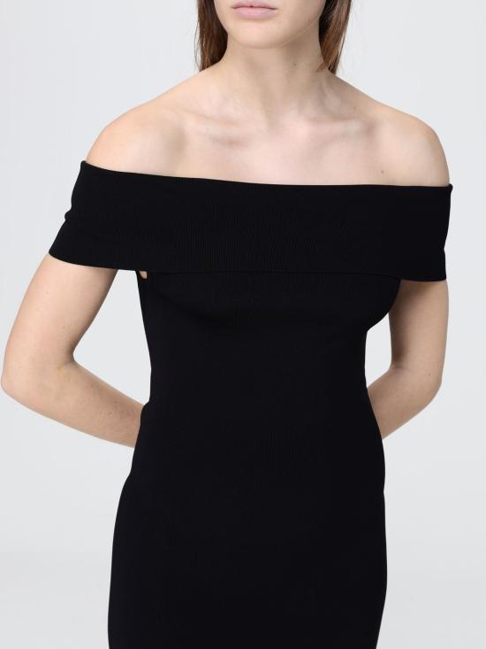 26SS 마이클 코어스 롱 원피스 MS683HGBFD 001 Black - MICHAEL KORS