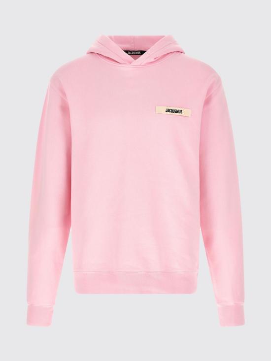 26SS 자크뮈스 후드 티셔츠 25EHOM00247AJ00126 431 Pink - JACQUEMUS