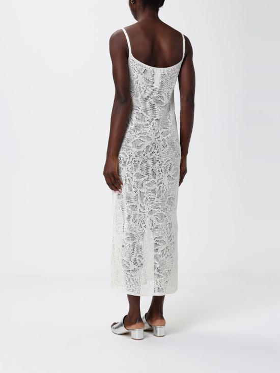 26SS 파비아나 필리피 롱 원피스 MAD276F648D864 0150 White - FABIANA FILIPPI