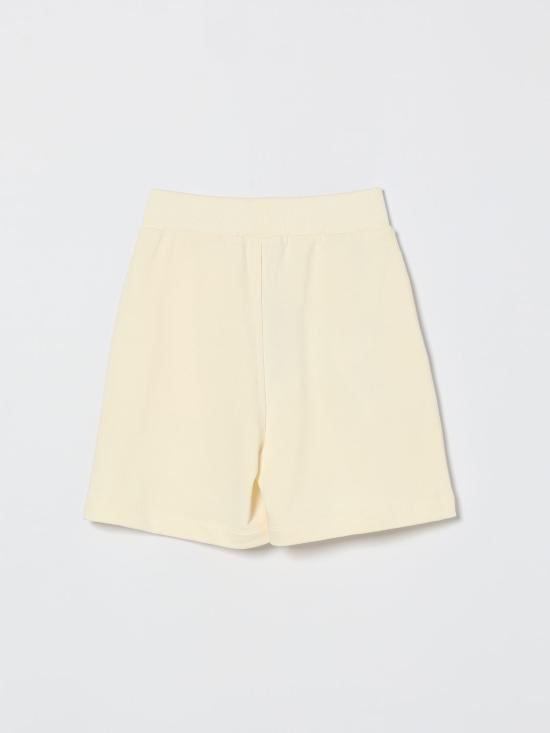 26SS [키즈] 발망 쇼츠/버뮤다 BY6A09Z3183 102OR Yellow Cream - BALMAIN