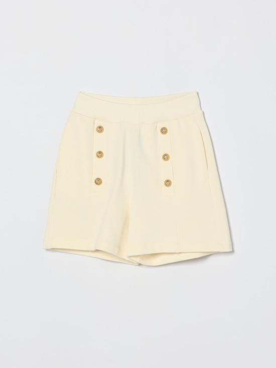 26SS [키즈] 발망 쇼츠/버뮤다 BY6A09Z3183 102OR Yellow Cream