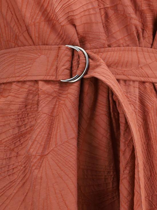 26SS 브루넬로 쿠치넬리 롱 원피스 MQ988A5092 C8604 Orange - BRUNELLO CUCINELLI