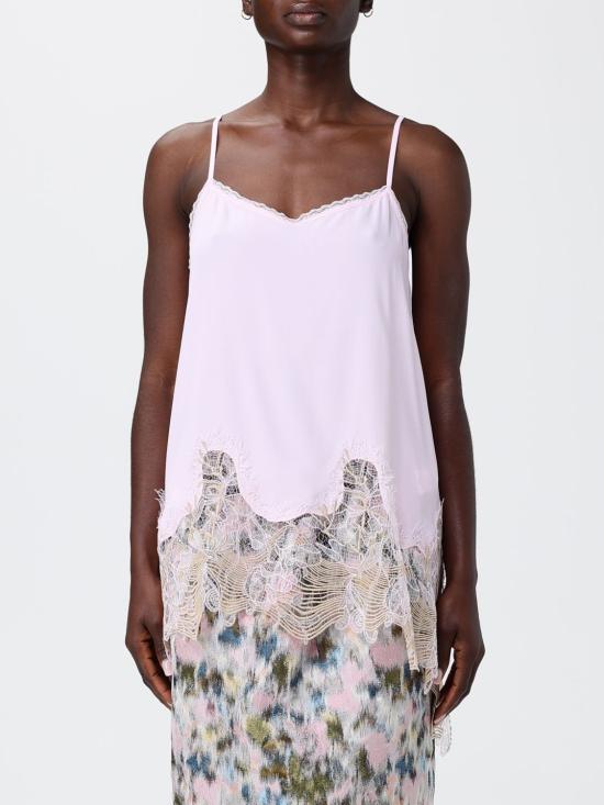 26SS 파비아나 필리피 민소매 티셔츠 TPD276F744M158 2202 Pink