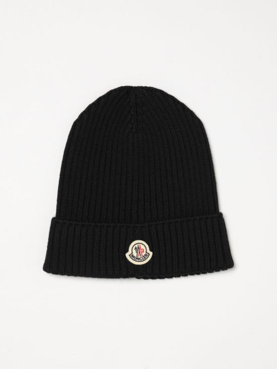 26SS [키즈] 몽클레어 모자 3B00006M1131 999 Black