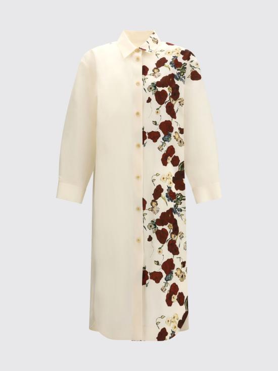 26SS 케이트 롱 원피스 55803851 590 Yellow Cream - KHAITE