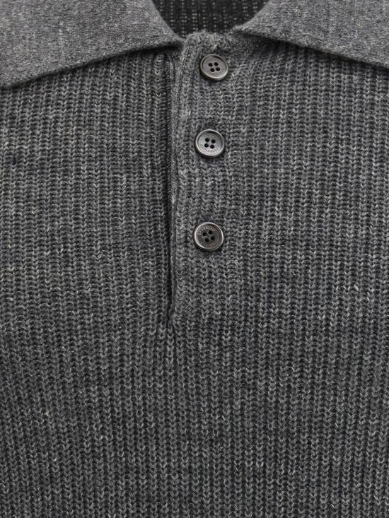 26SS 브루넬로 쿠치넬리 폴로 티셔츠 M2L707715 CRO75 Grey - BRUNELLO CUCINELLI