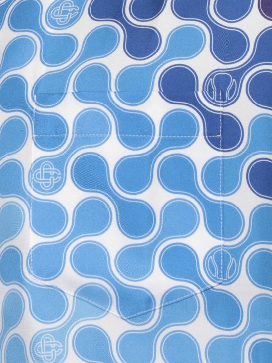 26SS 카사블랑카 셔츠 MSS26SH003 06 Navy - CASABLANCA