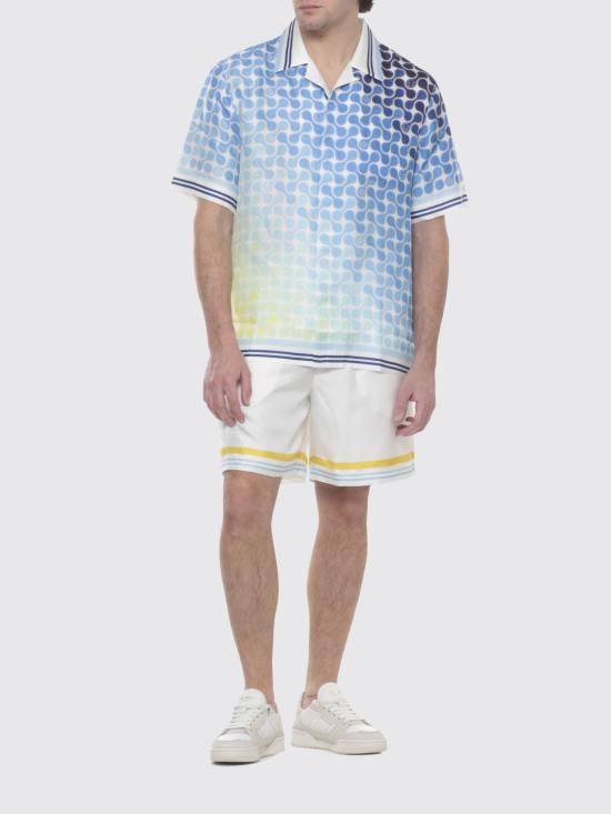 26SS 카사블랑카 셔츠 MSS26SH003 06 Navy - CASABLANCA