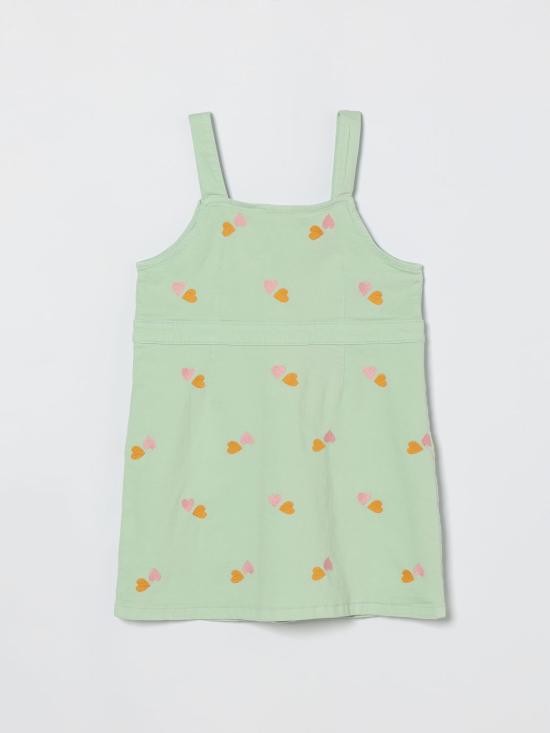 26SS [키즈] 스텔라 맥카트니 원피스 TY1A22Z3454 754EM Green - STELLA MCCARTNEY