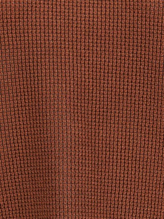 26SS 브루넬로 쿠치넬리 스파클링 텍스처 니트 MST263300 CAW84 Brick Red - BRUNELLO CUCINELLI