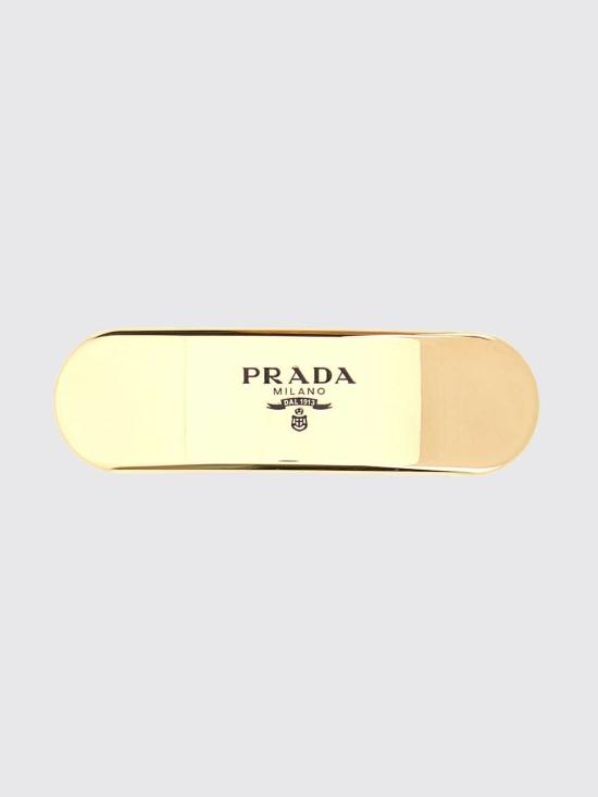 26SS 프라다 헤어 액세서리 1IF2672CK7 F0056 Gold