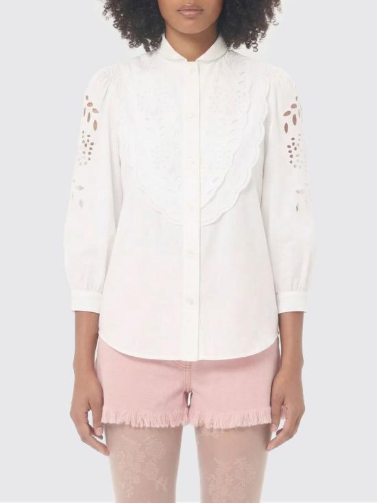 26SS 발렌티노 가라바니 셔츠 8B3AB8209VN 0BO White