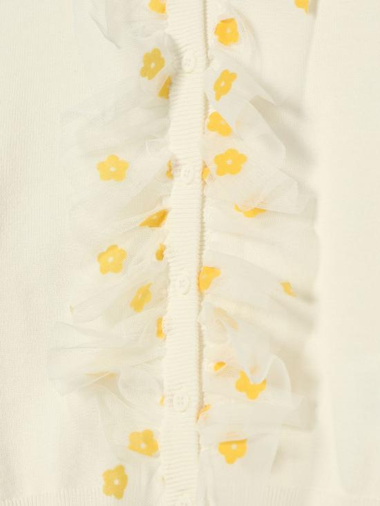 26SS [키즈] 스텔라 맥카트니 풀오버 TY9A60Z1876 101 Yellow Cream - STELLA MCCARTNEY