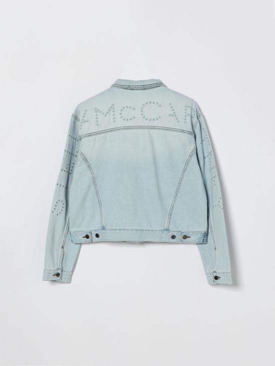 26SS [키즈] 스텔라 맥카트니 데님 자켓 TY2A67Z0476 600 Gnawed Blue - STELLA MCCARTNEY