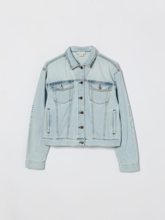 26SS [키즈] 스텔라 맥카트니 데님 자켓 TY2A67Z0476 600 Gnawed Blue