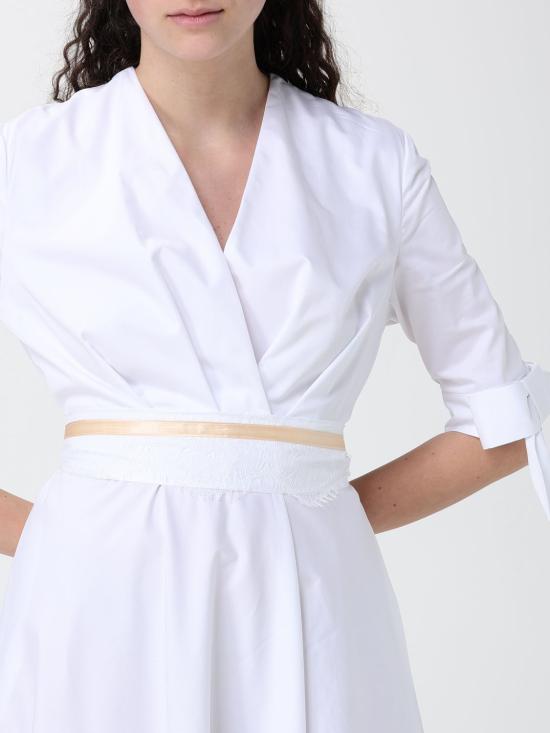 26SS 하니타 미디 원피스 HV38324597 BIANCO White - HANITA