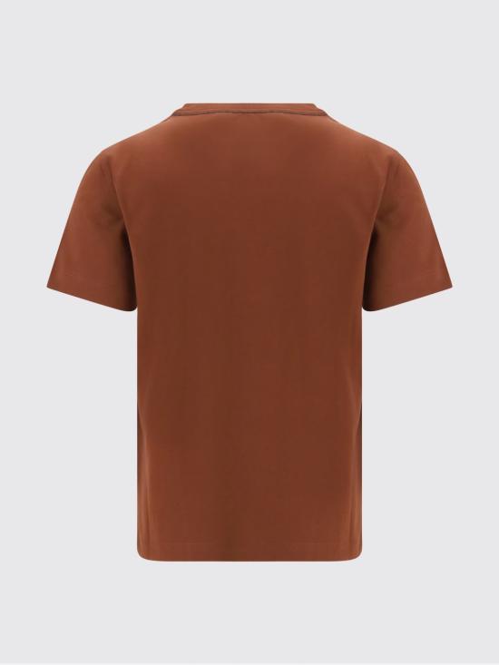 26SS 브루넬로 쿠치넬리 코튼 티셔츠 M0T81BI100 C9092 Red - BRUNELLO CUCINELLI