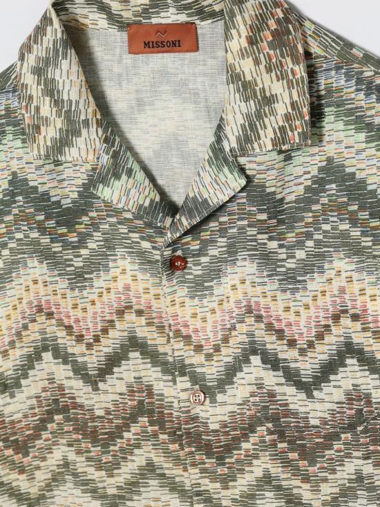 26SS [키즈] 미소니 셔츠 MY5P11P0595 998 Multicolor - MISSONI