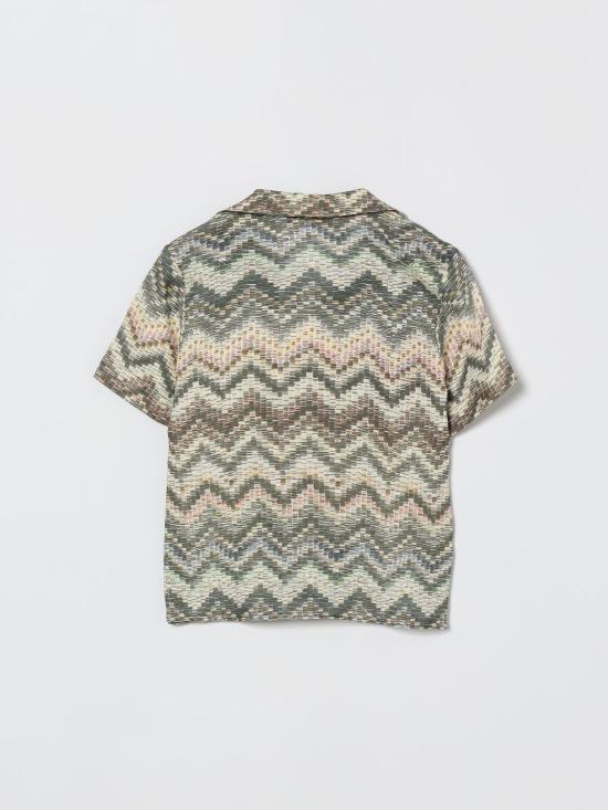 26SS [키즈] 미소니 셔츠 MY5P11P0595 998 Multicolor - MISSONI