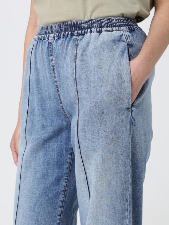 26SS 파비아나 필리피 트레이닝/조거 팬츠 PAD276F322M141 VR2 Sky Blue - FABIANA FILIPPI