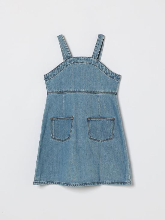 26SS [키즈] 스텔라 맥카트니 원피스 TY1E92Z0746 601 Gnawed Blue - STELLA MCCARTNEY