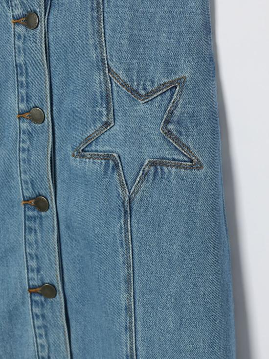 26SS [키즈] 스텔라 맥카트니 원피스 TY1E92Z0746 601 Gnawed Blue - STELLA MCCARTNEY