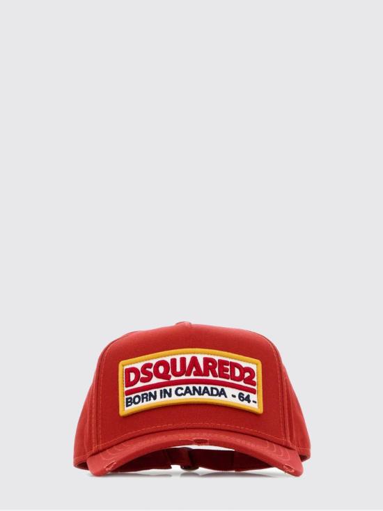 26SS 디스퀘어드2 볼캡 BCM098305C00001 5096 Red - DSQUARED2