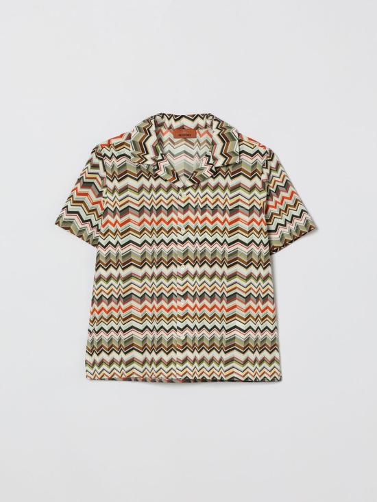 26SS [키즈] 미소니 셔츠 MY5P31P0606 997 Multicolor