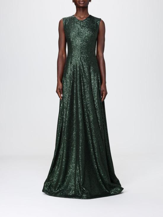 26SS 노마카말리 롱 원피스 ST4253SQR36869 DARK Emerald