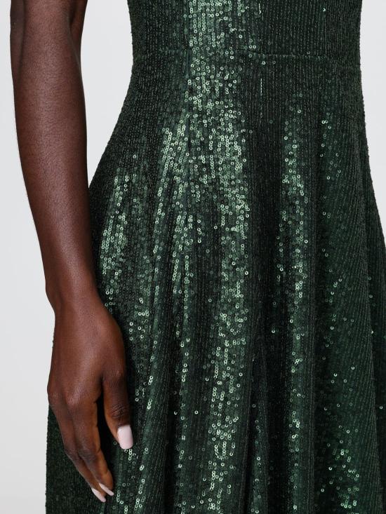 26SS 노마카말리 롱 원피스 ST4253SQR36869 DARK Emerald - NORMA KAMALI