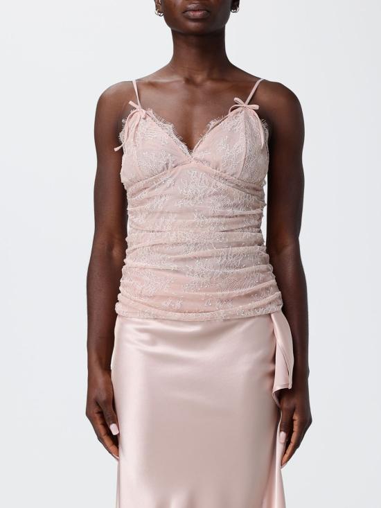 26SS 핑코 민소매 티셔츠 106726A378 Q35 Beige