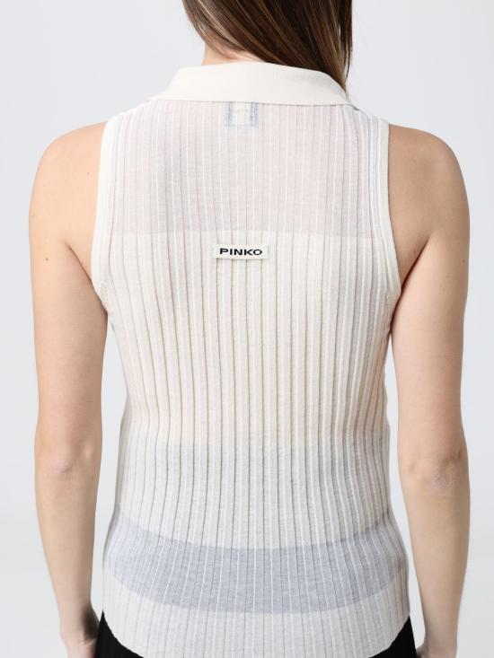 26SS 핑코 폴로 티셔츠 106318A34B G56 Blue - PINKO