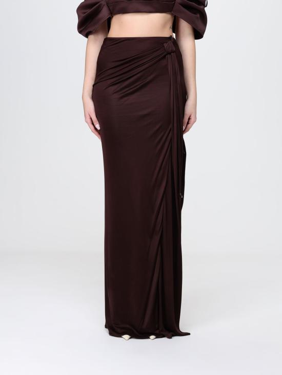 26SS 엘리자베타프랜치 롱 스커트 GOI66 644 Dark