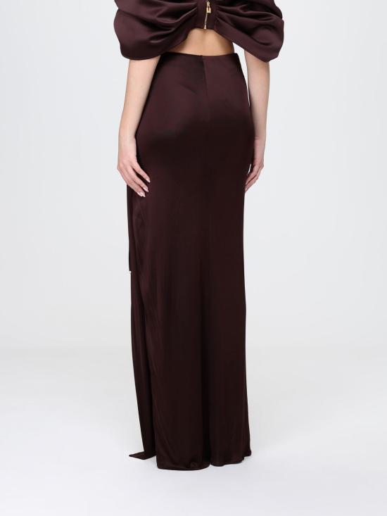 26SS 엘리자베타프랜치 롱 스커트 GOI66 644 Dark - ELISABETTA FRANCHI