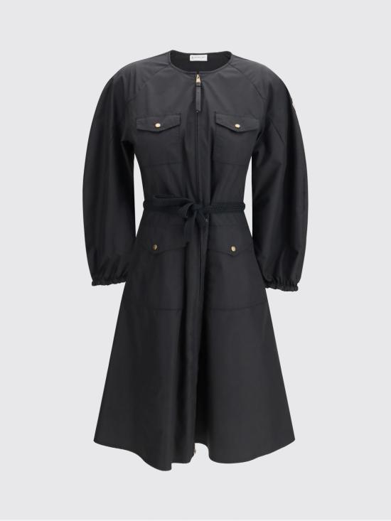 26SS 몽클레어 미디 원피스 L10932G0000859866 999 Black