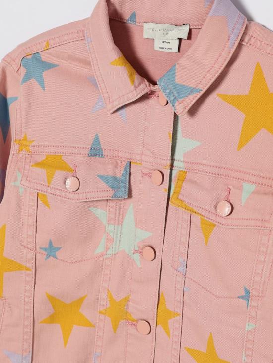 26SS [키즈] 스텔라 맥카트니 자켓 TY2A37Z2572 507MC Pink - STELLA MCCARTNEY