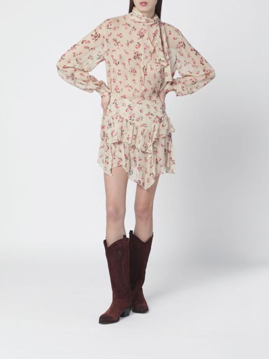 26SS 이자벨마랑에뚜왈 블라우스 HT0847FAD1J08E 90BE Beige - ISABEL MARANT ETOILE