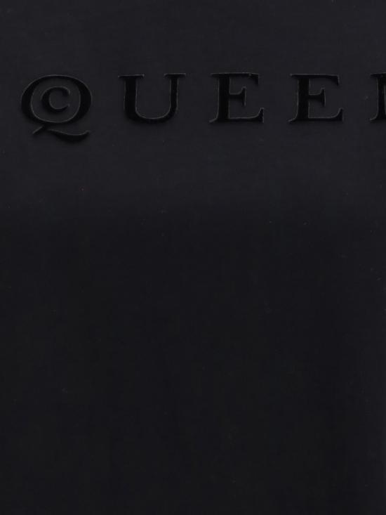 26SS 알렉산더 맥퀸 반팔 티셔츠 858325QLAE6 1000 Black - ALEXANDER MCQUEEN