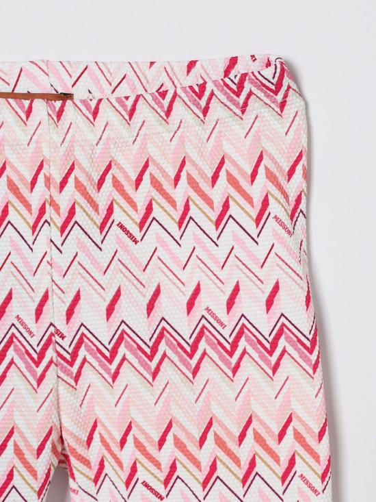 26SS [키즈] 미소니 쇼츠/버뮤다 MY6C29J0539 100FU Fuchsia - MISSONI