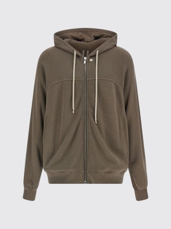 26SS 릭 오웬스 후드 티셔츠 RU01F2241JNT 34 Grey - RICK OWENS